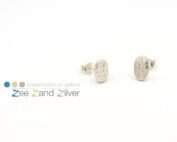 Oorstekers 'koffietijd' - zilver