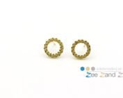 Oorbel 'circle' - goud
