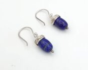 Zilveren oorbellen met lapis lazuli - 3 - DSC_5327